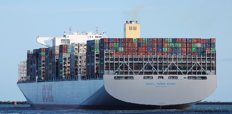 2020 Global List: The Ten Largest Container Ships
