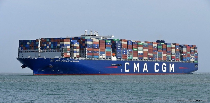 2020 Global List: The Ten Largest Container Ships
