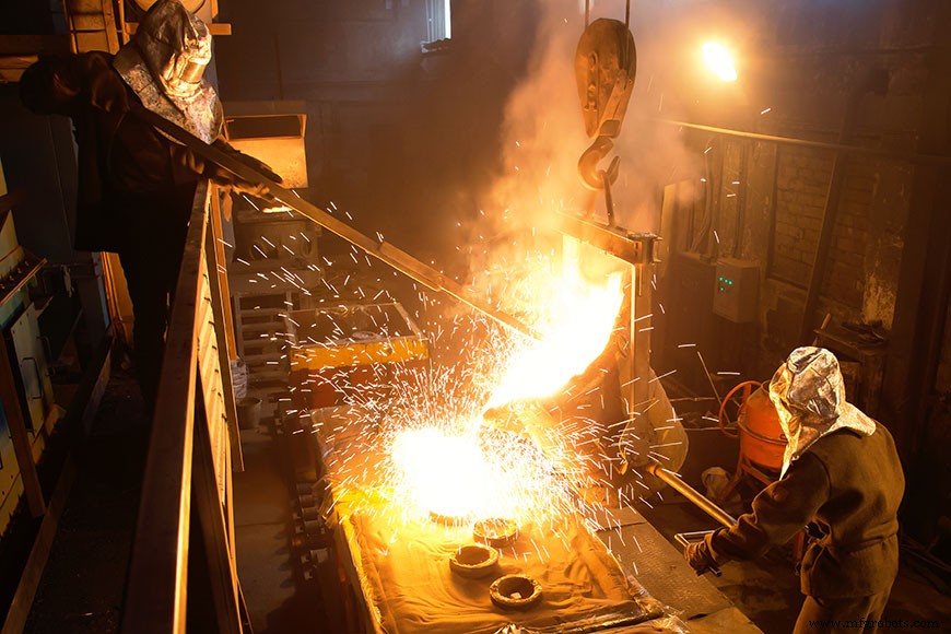 From Furnace to Mold: The Precision of Metal Casting