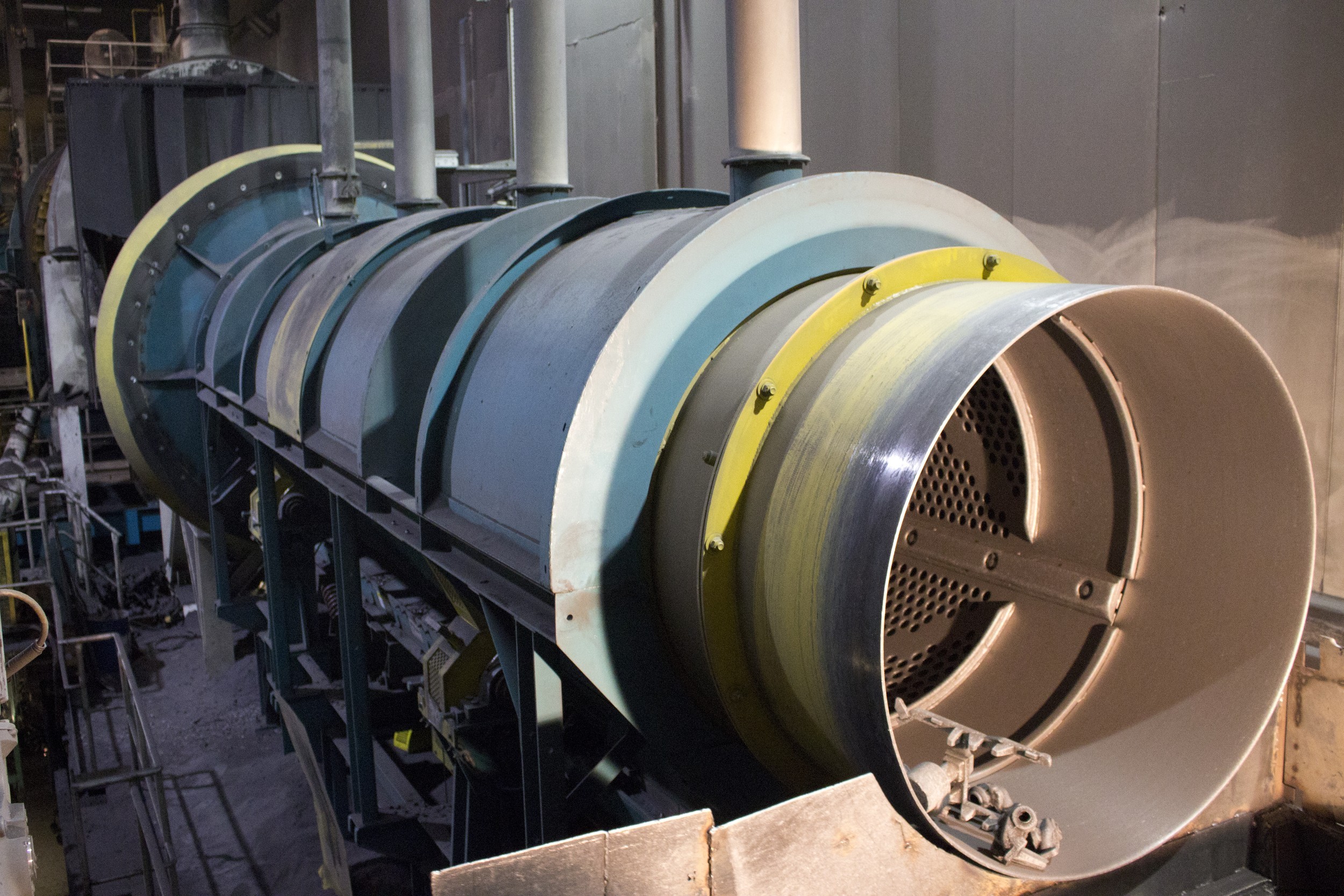 DUCTA-CLEAN® Rotary Media Drum – Advanced Sand Separation & Casting Clean‑Up