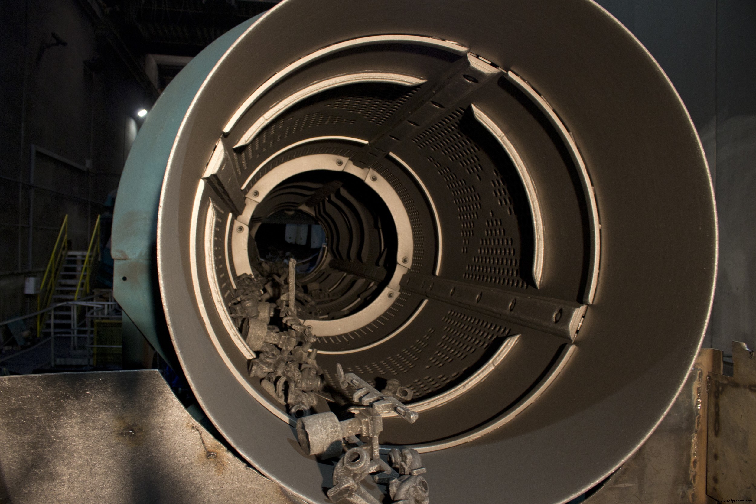 DUCTA-CLEAN® Rotary Media Drum – Advanced Sand Separation & Casting Clean‑Up