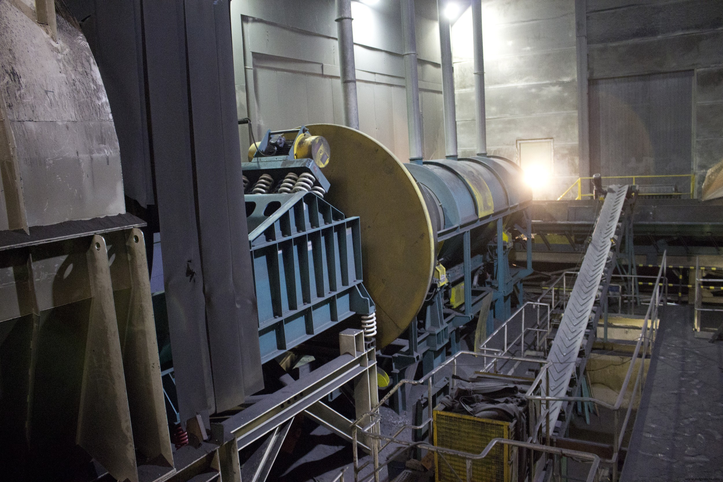 DUCTA-CLEAN® Rotary Media Drum – Advanced Sand Separation & Casting Clean‑Up