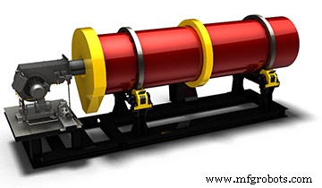 DUCTA-COOL™ Rotary Dryer & Cooling Drum: Integrated Sand & Casting Cooling Solution
