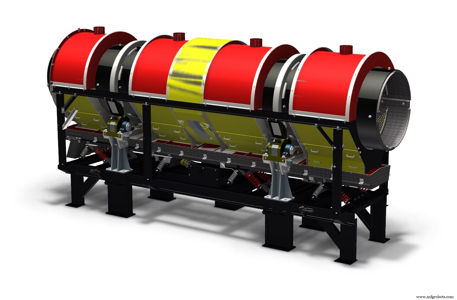 DUCTA-SCREEN™ Rotary Shakeout: Efficient Mold Sand Removal for High-Quality Castings