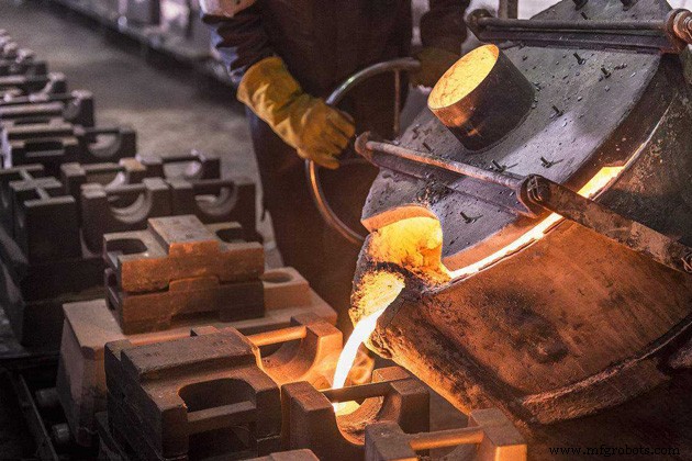 How a Metal Foundry Turns Molten Metal into Everyday Products