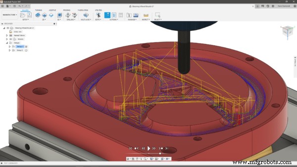 Step‑by‑Step Guide to Machining a Steering Wheel with Fusion 360