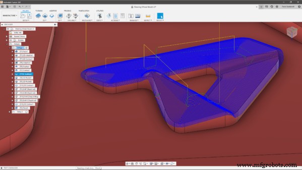 Step‑by‑Step Guide to Machining a Steering Wheel with Fusion 360