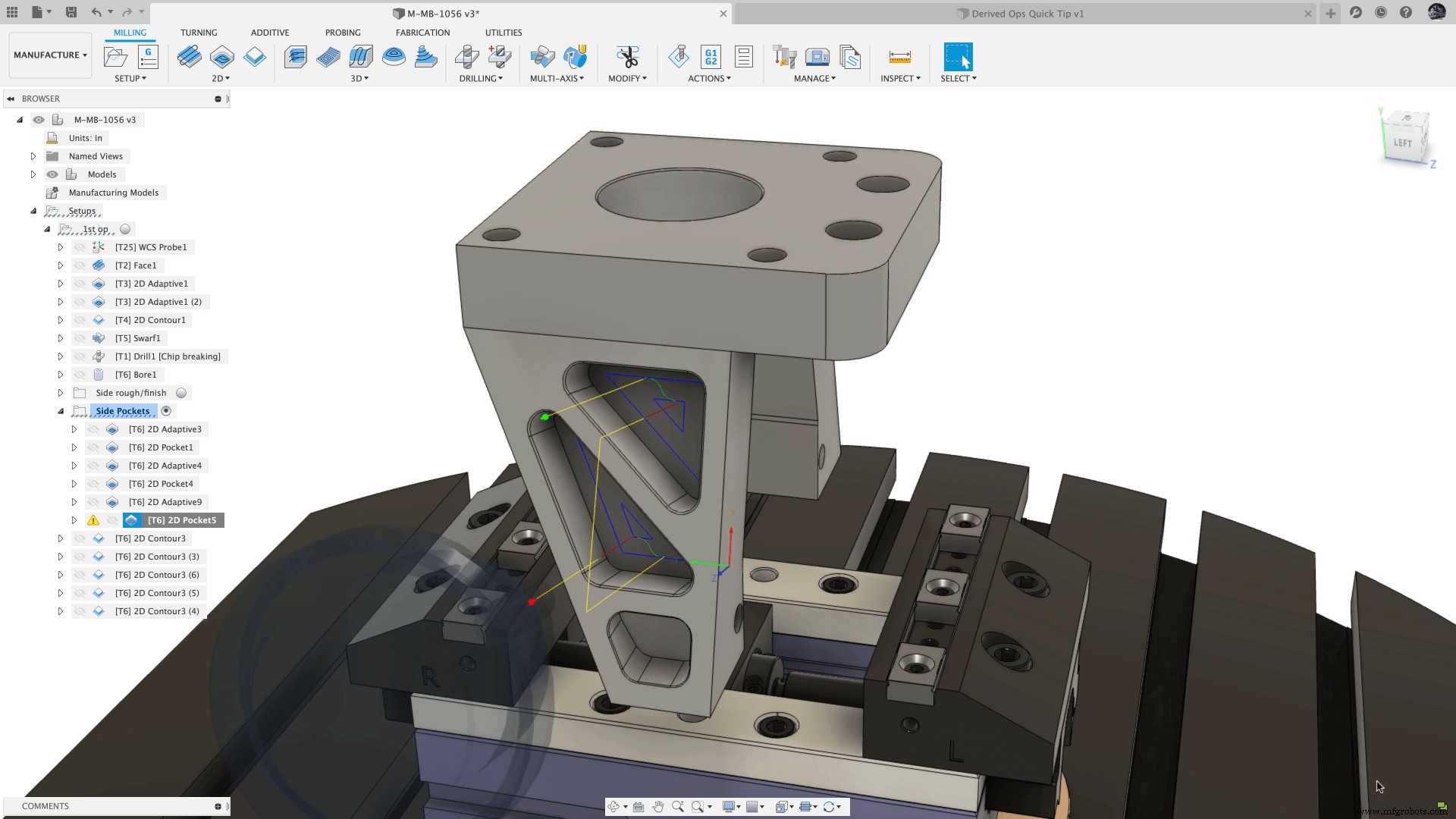 Enhance Fusion 360 Manufacturing Efficiency with Derived Operations