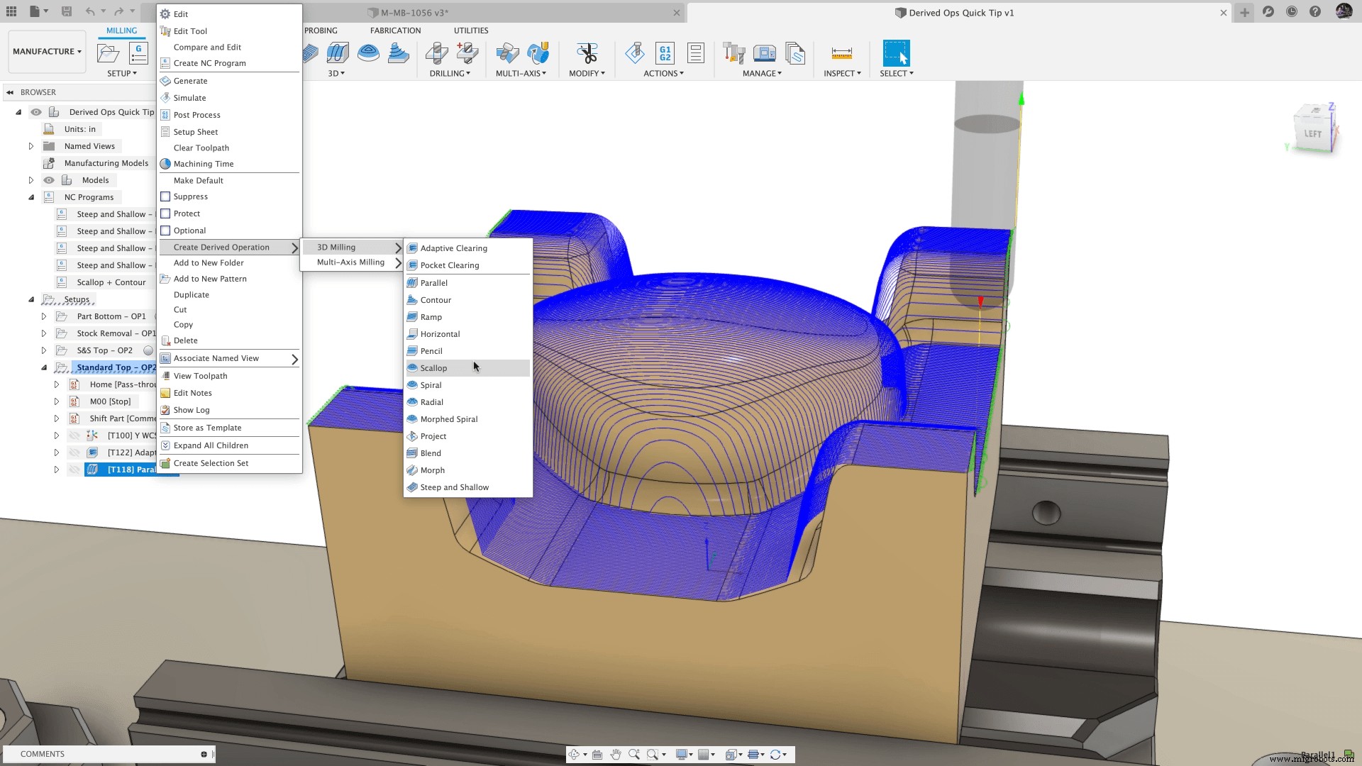 Enhance Fusion 360 Manufacturing Efficiency with Derived Operations