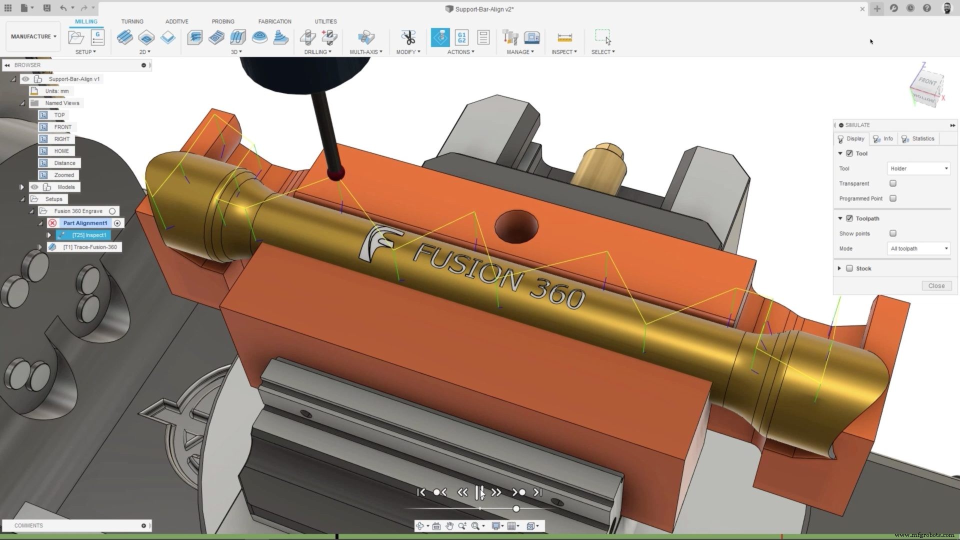 Enhance Your Workflow with Fusion 360 Machining Extension – Part 1: In-Process Inspection