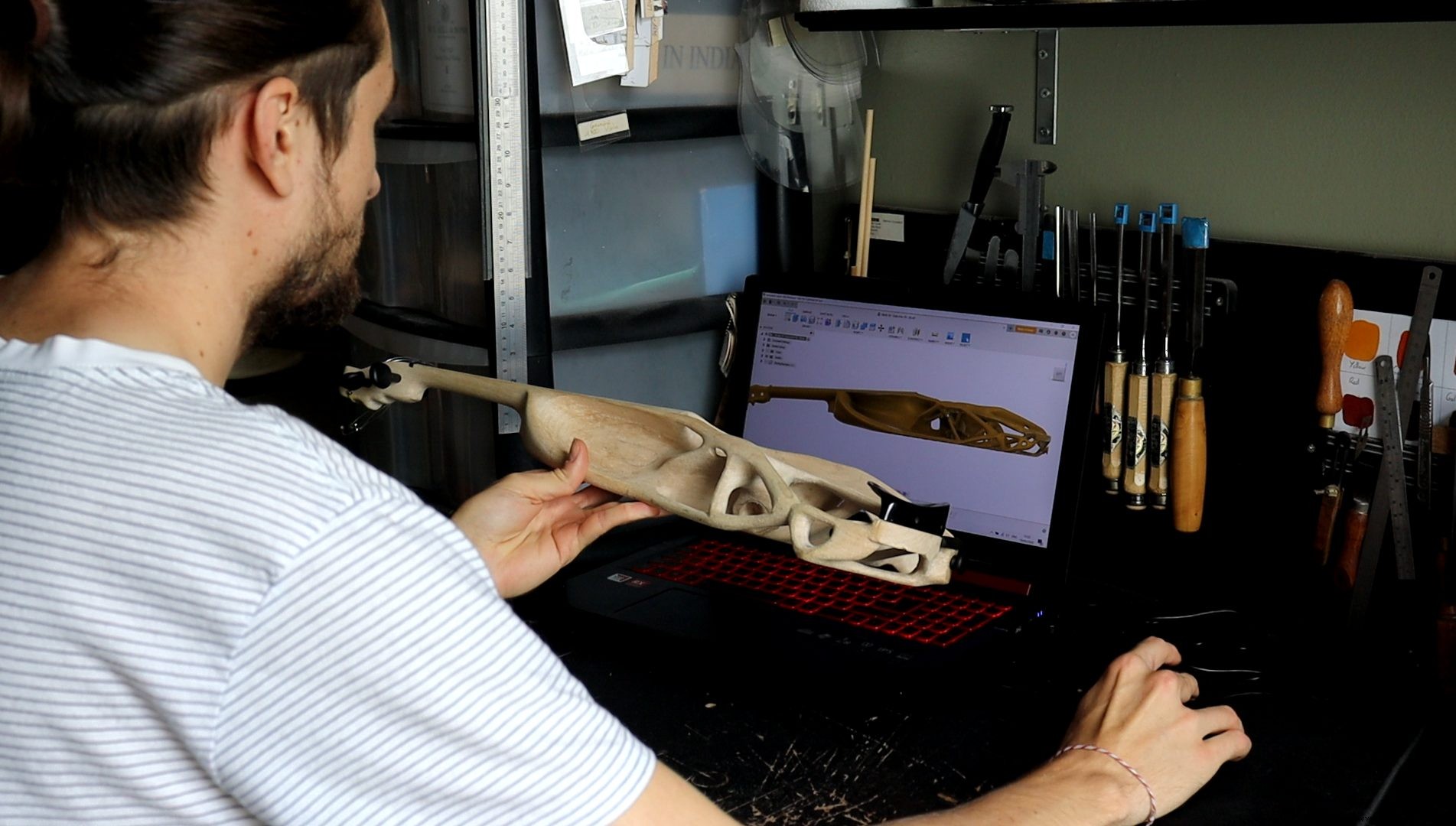 How Generative Design Meets Traditional Craftsmanship in the New GD Electric Violin