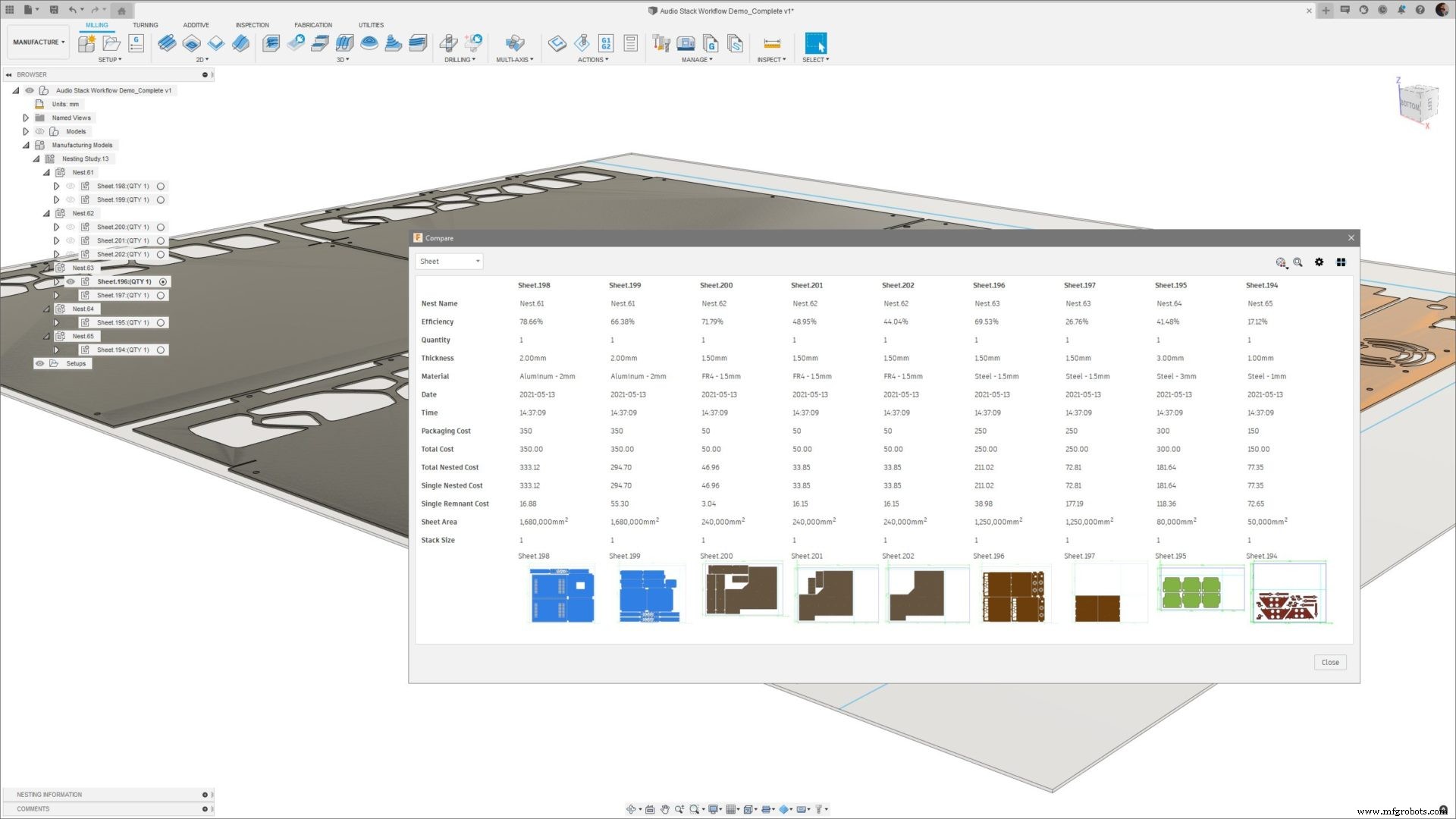 Reduce Costs, Cut Programming Time, and Minimize Rework with Fusion 360 Nesting & Fabrication Extension