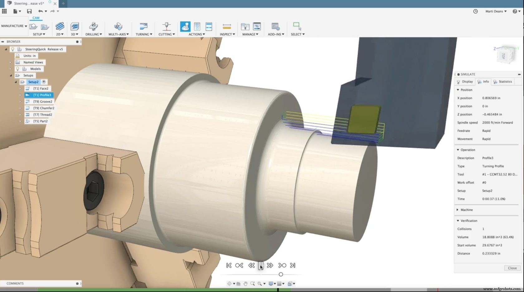 Master Turning Features in Fusion 360: A Comprehensive Guide
