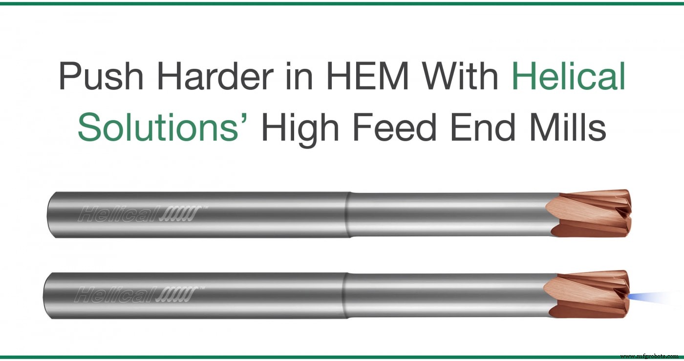 Maximize Machining Efficiency: 5 Essential Facts About Helical s High Feed End Mills