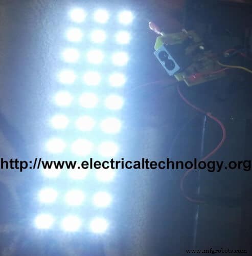 DP-716 Emergency LED Light Circuit – Rechargeable 30‑LED Schematic & Build Guide