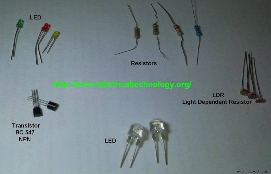 Automatic Street Light Control System with LDR and BC‑547 Transistor – Simple, Reliable, Energy‑Saving