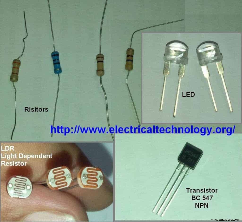Automatic Street Light Control System with LDR and BC‑547 Transistor – Simple, Reliable, Energy‑Saving