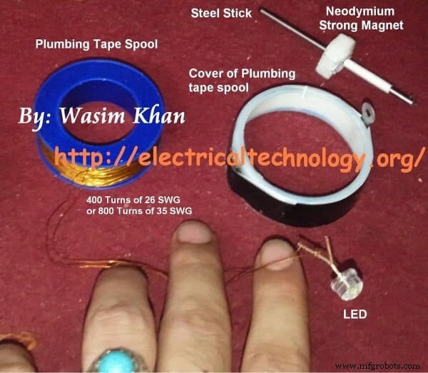 DIY Spool Generator & Alternator – Build Your Own Simple Electric Power Source