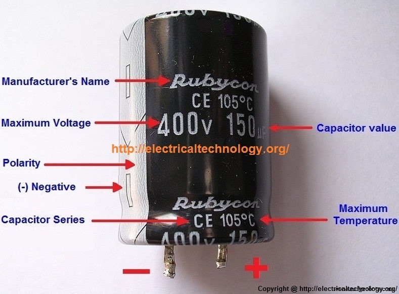 Understanding Electrolytic Capacitor Nameplate Ratings: Key Specifications Explained