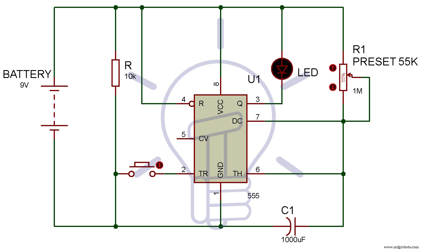 555 Timer Circuit Diagrams for 1‑15 Minute Intervals: Design, Build & Applications