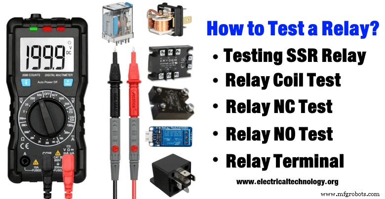 Testing SSR and Coil Relays: A Step‑by‑Step Guide Using Multimeter and Battery