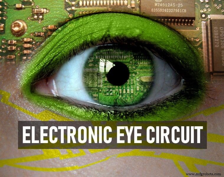 Electronic Eye Security Circuit: LDR & 4049 IC for Light‑Sensitive Control