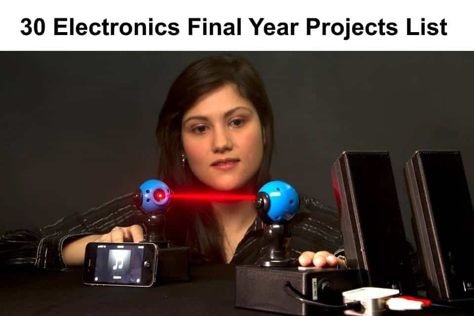 Top 30 Electronics Final Year Project Ideas for Engineering Students