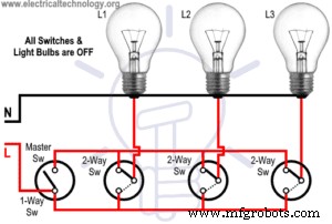 Hostel Wiring Circuit Diagram: Design, Operation & Switch Controls