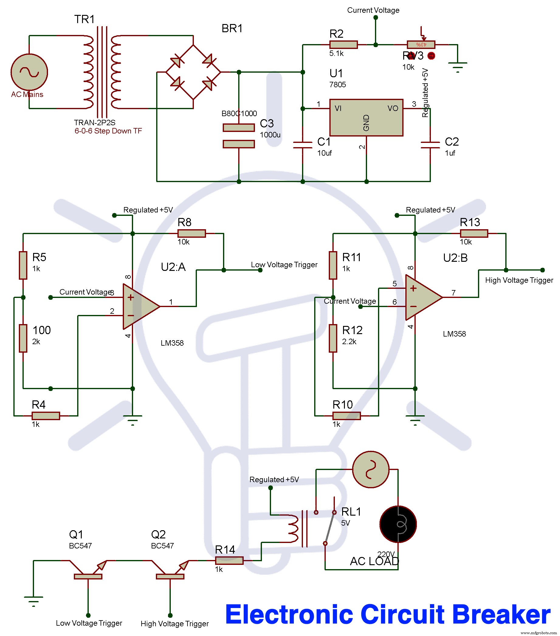 Electronic Circuit Breaker: Design, Schematic, and Operation Explained