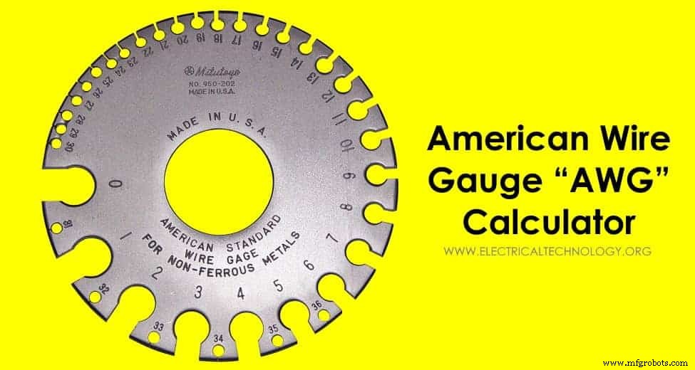 AWG Wire Gauge Calculator & Size Chart – Accurate Wire Specs & Current Ratings