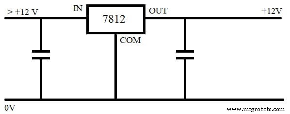 Dual ±12 VDC Power Supply from 230 VAC – Circuit Diagram & Guide