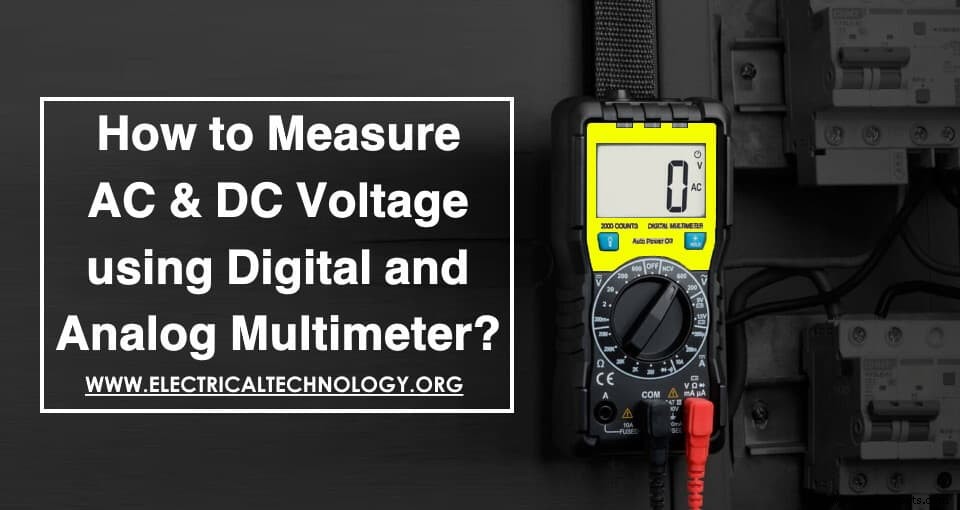 Accurate Voltage Measurement with Digital and Analog Multimeters – A Step-by-Step Guide