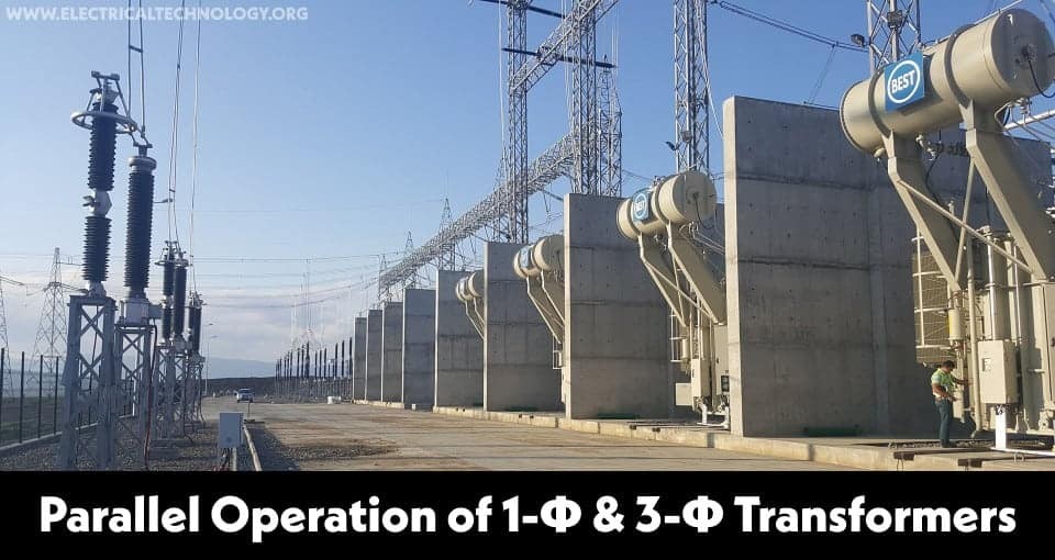 Optimizing Power Systems: Parallel Operation of Single‑Phase and Three‑Phase Transformers