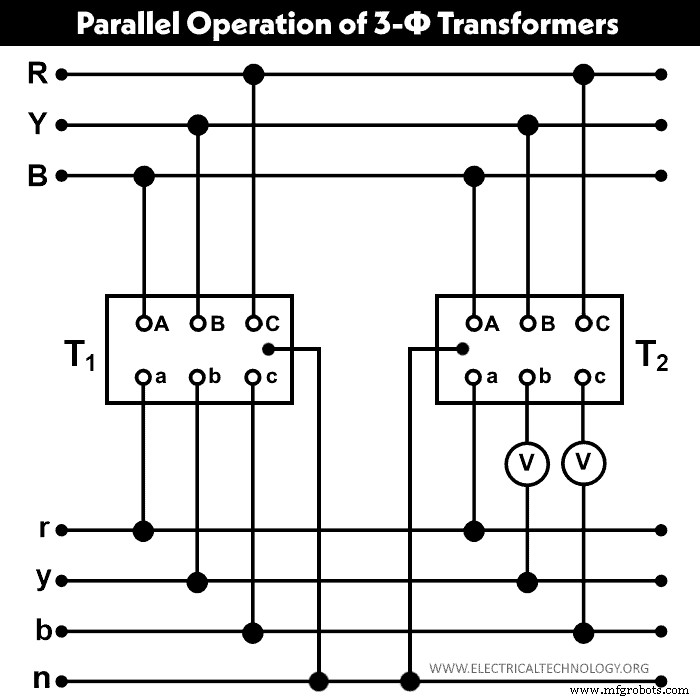 Optimizing Power Systems: Parallel Operation of Single‑Phase and Three‑Phase Transformers