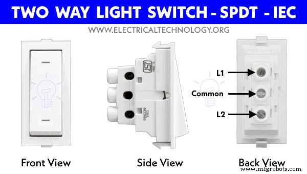 Step‑by‑Step Guide to Wiring an SPDT (Single Pole Double Throw) 3‑Way Switch