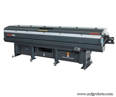 Tracer 65V/80V Hydrodynamic Magazine Bar Feeder—Up to 12‑Foot Bars, 10–65 mm Diameter