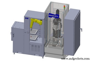 Nagel RL‑2000: Robotic Loader Boosts Secondary Operations & Lights-Out Manufacturing