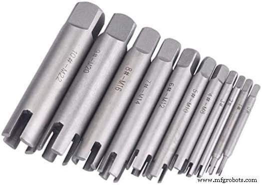 How to Safely Remove a Broken Tap from a Threaded Assembly