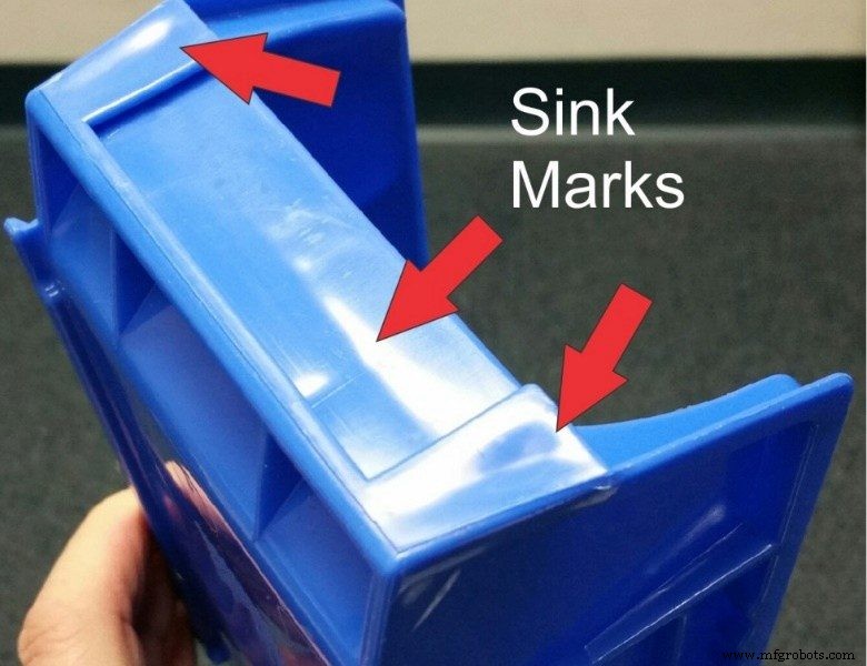 How to Prevent and Repair Sink Marks in Injection Molded Parts