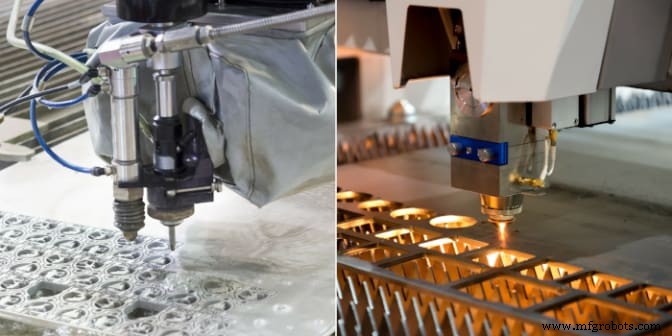 Waterjet vs Laser Cutting: Choosing the Right Sheet Metal Fabrication Process