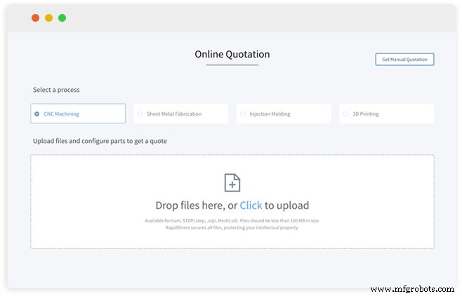 Fast, Accurate CNC Machining Quotes from RapidDirect – Simplify Your Production Process