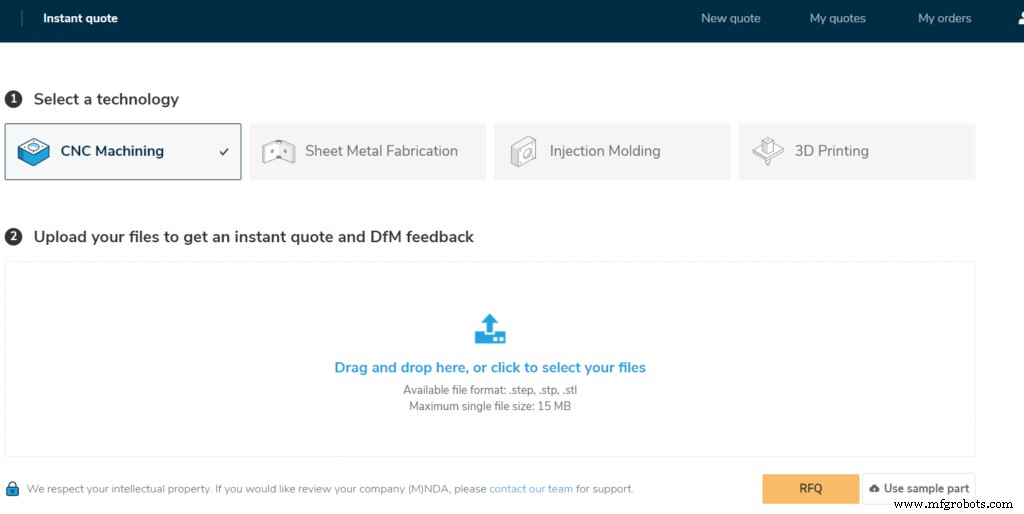 RapidDirect Enhances Instant Quote Platform with Advanced 2D Technical Drawing Features