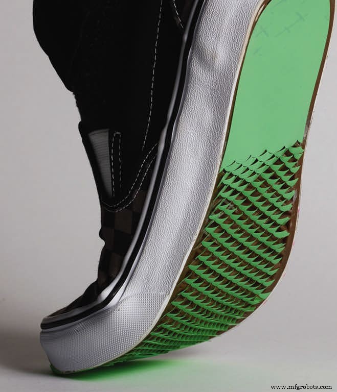 Kirigami-Inspired Coatings Boost Shoe Grip on Ice and Slippery Surfaces