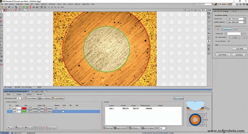 Nikon Introduces Precise Layer Thickness Measurement Software for Microscopes