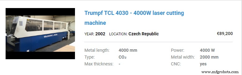 Trumpf Laser Cutting Machines: Power, Precision, and Pricing