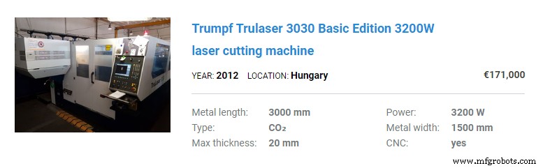 Trumpf Laser Cutting Machines: Power, Precision, and Pricing