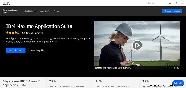 Maximo CMMS Overview: Features, Target Users, and Key Advantages