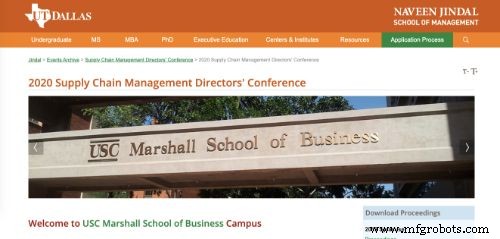 2020 Top 50 Supply Chain Management Conferences: Key Events on Supplier Management, Risk Mitigation, and Innovation