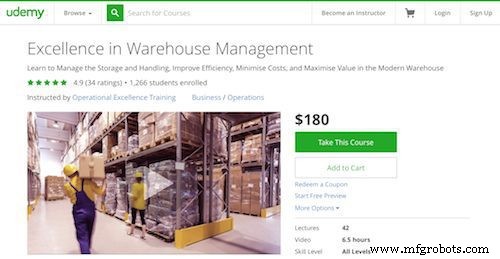 Elevate Warehouse Operations: 50 Expert Training Courses, Webinars & Tutorials for Managers