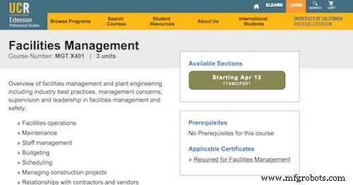 Top 50 Facility Management Training Courses for Professionals